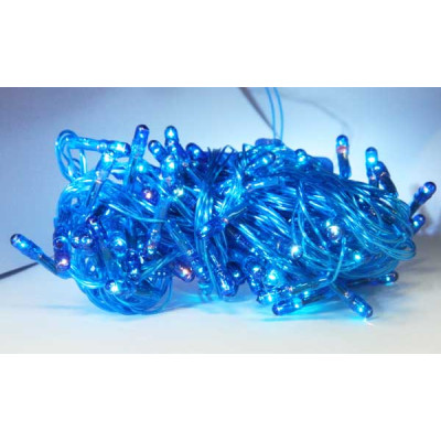 Einbau von 140 blauen LEDs